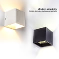 thumbnail image 3 of Amdohai Cube Lumineux Réglable Lampe Murale à DEL pour Salle de Bain Étanche Moderne, 3 of 7