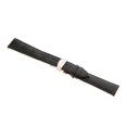 thumbnail image 2 of thinsony Leather Watch Band Butterfly Deployment Clasp Buckle Black 20mm, 2 of 8