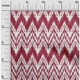 thumbnail image 1 of oneOone Georgette Viscose Fabric Chevron Ikat Printed Craft Fabric BTY 42 Inch Wide, 1 of 4