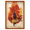 thumbnail image 1 of SnapeZo Movie Poster Frame 27x40 Inches, Brown 1.2 Inch Aluminum Profile, Front-Loading Snap Frame, Wall Mounting, Premium Series, 1 of 3
