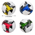 thumbnail image 4 of Youkk Match-Ready Size 5 Soccer Ball For Training Sessions Soft PVC Cover For Smooth Handling Football White blue, 4 of 6