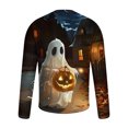 thumbnail image 5 of Pisexur Chandails en Molleton d'Halloween pour Hommes, Chandails en Molleton Graphiques Surdimensionnés, Manches Longues, Pull Décontracté, Col Rond, Grande Taille, S-6TG, 5 of 5