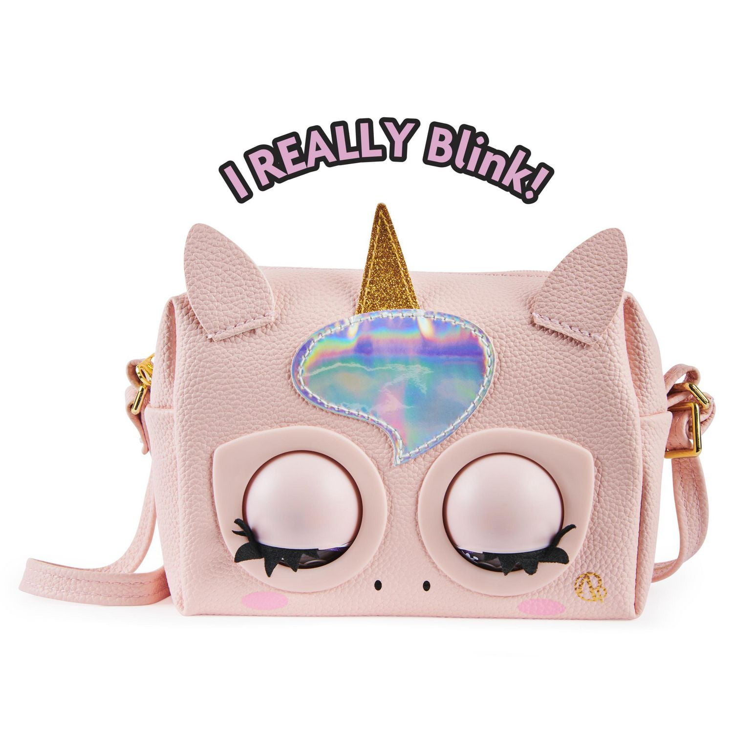 Purse Pets, Glamicorn Unicorn, Sac animal interactif avec plus de 25 effets sonores et réactions, jouets pour les filles à partir de 5 ans