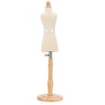 thumbnail image 1 of Dress Form, Insertable Pin Women Dress Form Small Beech Wood Durable  For Clothing Dress Display, 1 of 8