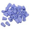 thumbnail image 1 of Unique Bargains Butée à Cloche, Verrou de Corde pour Sac à Cordon, Violet Foncé, Lot de 50, 1 of 5