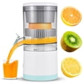 thumbnail image 4 of Electric Electric Citrus Juicer Machines with USB and Cleaning Brush Portable Rechargeable Masticating Orange Juicer Lemon Squeezer for Orange Lemon Grapefruit, 4 of 7