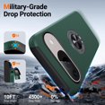 thumbnail image 2 of KOMI for Google Pixel 9 Pro XL Case, Slim Fit Case for Pixel 9 Pro XL with Metal Ring Holder Kickstand, Dual Layer Shockproof Protective Phone Case for Google 9 Pro XL 6.8", Dark Green, 2 of 5