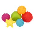 thumbnail image 2 of Baby Sensory Ball, Bright And Various Colorsv Non- Textured Multi Ball Set, For Boys Girls, 2 of 8