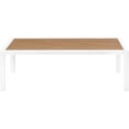 thumbnail image 3 of Meridian Furniture Nizuc Table Basse de Patio Extérieur en Bois Brun, 3 of 7