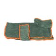 thumbnail image 2 of Dog Bathrobe, Dog Robe Quick Dry Coral Fleece Reusable  For Bathing Green M, 2 of 8