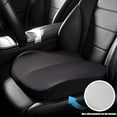 thumbnail image 4 of AHMT Car Seat Cushion, Comfort Memory Foam Car Cushion, Non-Slip Auto Booster Seat Cushion for Improve Driving Vision, Suitable for Vehicles Trucks SUVs Car Accessories(Black), 4 of 8