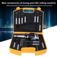 thumbnail image 4 of Boring Head Set 40CR Boring Bar Metric CNC Milling Tools Kit 1.5inch-18 Thread 75mm Diameter with Storage Box, 4 of 7