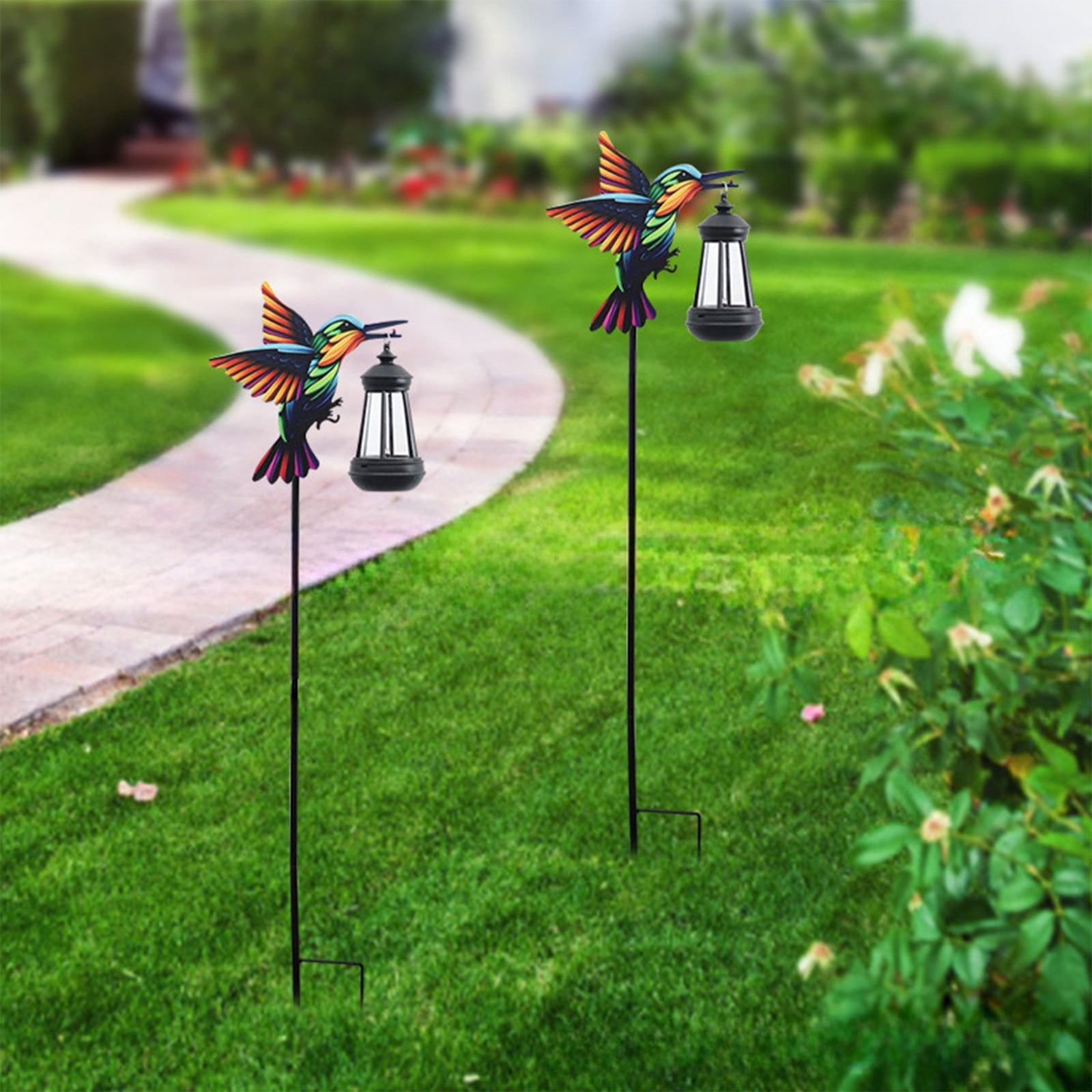 SSZMDLB Solar Hanging Lantern, Solar Lights, Outdoor Garden Lantern Lights, Waterproof Hanging Solar Lamp, Yard Patio Track Light, Decorative Solar Light for Pathway, Landscape, Auto Evening Lighting