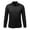 Black, variant on cfhntfmh Men's Dress Shirts Stretch Long Sleeve Solid Color Formal Shirt Business Casual Button down Shirts Spring Clothes(White,Large)