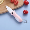 thumbnail image 2 of Pink Foldable Ceramic Knife Convenient To Carry Innovative And Sharp Blades For Easy Cutting Of Vegetables Great For Home And Outdoor, 2 of 6
