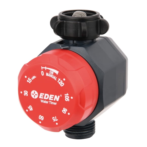 Eden Mechanical Watering Hose Timer for Lawn and Garden, 1-Zone Sprinkler Timer