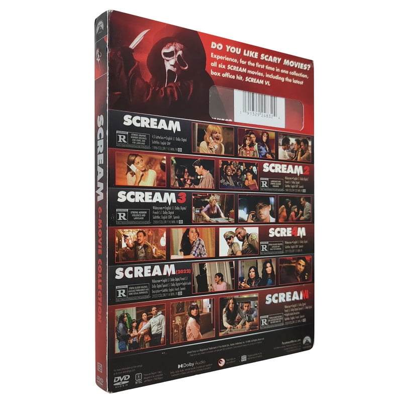Scream 6-Movie Collection (DVD) - Walmart.ca