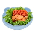 thumbnail image 4 of Baby Suction Plate, Silicone Suction Plate Plate Cute Bear Shape Utensil Dish Plate For Baby, 4 of 8
