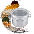 thumbnail image 4 of Spptty Contenant à Café en Acier Inoxydable, Pot de Rangement sous Vide pour Sucre et Thé en Grains, Contenant à Café en Acier Inoxydable, Pot de Rangement pour Sucre, 4 of 8