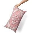 thumbnail image 3 of Pink Boho Throw Pillow Covers Set of 2 Monaco Rug Carpet Double Sided Pattern Cotton Soft Pillow Case Cushion Cover Pillowcase for Garden Couch Sofa Bed Decorative 12x20 inch, 3 of 5