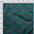 thumbnail image 2 of oneOone Cotton Poplin Fabric Bird & Tree Block Print Fabric By Yard 42 Inch Wide, 2 of 4