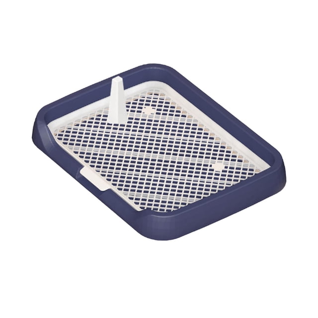 lionlar Indoor Dog Potty Tray Indoor Dogs Potty Train Pads for Small and Medium Dogs blue