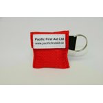 5 Packets Keychain CPR Face Shield