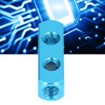 thumbnail image 4 of Aluminum Manifold Block Splitter  Compatible with Air Pumps Cylinders  Compressors for Automation Equipment, 4 of 8
