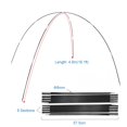 thumbnail image 1 of Fiberglass Camping Tent Pole Bars Outdoor Support Rods Awning Frames Kit, 1 of 9