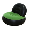 thumbnail image 2 of veasfak Inflatable Sofa Inflatable Lounge Chair for Camping Outdoor Home Living Room Black and Green, 2 of 9