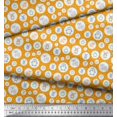 thumbnail image 3 of Soimoi Georgette Viscose Fabric Star & Cute Animals Kids Print Sewing Fabric Yard 42 Inch Wide, 3 of 3