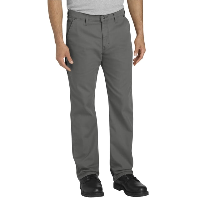 Dickies Pantalon de Charpentier pour Hommes FLEX Coupe Régulière Jambe Droite Tough Max Duck, 32W x