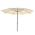 thumbnail image 1 of Yescom 13FT Aluminum Patio Umbrella 8-Rib Heavy Duty Table Parasol Crank Outdoor Garden Deck Beach Furniture, 1 of 10