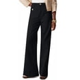 thumbnail image 1 of Weiqiqre Jeans for Womens Fall Fashion 2024 Mid Waisted Ripped Stretch Button Straight Full Length Pants On Sale, 1 of 8