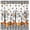 Black White Orange, variant on Fall Thanksgiving Shower Curtain Autumn Pumpkins Eucalyptus Leaves Shower Curtains Set with 12 Hooks Waterproof Fabric Home Bathroom Decor Accessories (Beige, 72''''x72'''')