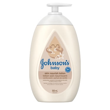 Johnson's Baby Lotion for Dry Skin, Skin Nourish Vanilla Oat, 500 ml