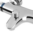 thumbnail image 3 of Shower Faucet, With Tub  And Water Diverter Thermostatic Mixing Valve, Built In Anti-Scald Device For Kitchen Bathroom, 3 of 8