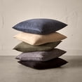 thumbnail image 2 of Bouclair Light Brown Clifford Decorative Pillow 20x20 in (51x51 cm), 2 of 10