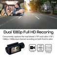 thumbnail image 4 of Rexing V3 1080P Front and Inside Cabin Dash Cam with Wi-Fi & GPS, 4 of 8