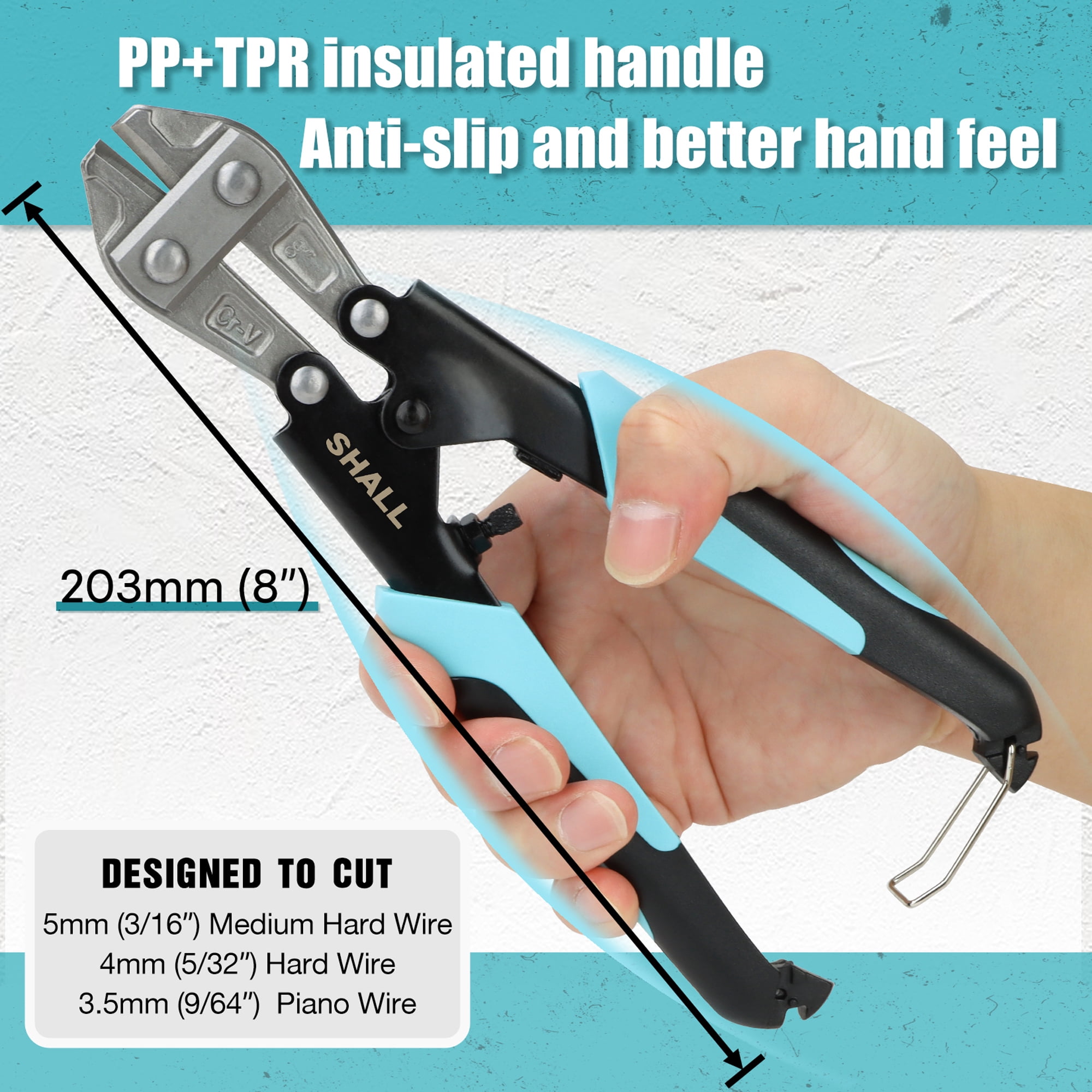 shall 3 piece bolt cutter set 14 heavy duty bolt | Ubuy