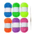 thumbnail image 1 of Tnarru Fil à Récurer Fil à Vaisselle Confortable Lavable Facile à Transporter Fil Crocheté à la Main pour Vaisselle Chiffons à Récurer Hommes Femmes Type D, 1 of 8