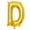 D, variant on Riforla Gold Letters Balloons Wedding Birthday Party Decorations Banner Party Gold Letters Balloons Party Flag Balloon Set Home Decor G