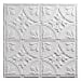thumbnail image 2 of Genesis Antique White Ceiling Tiles - Easy Drop-In Installation â€“ Waterproof, Washable and Fire-rated - High-Grade PVC to Prevent Breakage (12" x 12" Sample), 2 of 2
