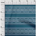 thumbnail image 1 of oneOone Tissu Flex Coton Bleu Sarcelle Floral Bandhani Matériel de Robe Tissu Imprimé Tissu au Mètre 40 Pouces de Large, 1 of 4