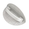 thumbnail image 4 of DYNWAVECA Drywall Corner Sander DIY Crafting Project Semi Circular Multifunctional Non Slip Angle Sandpaper Holder Putty Finishing Tool single holder, 4 of 9