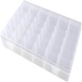 thumbnail image 1 of LNGOOR Plastic Organizer Bead Storage Box with Compartments Containers with Movable Dividers for Small Earring Jewelry Craft Sewing Supplies  36 Grid  1 Pack, 1 of 8