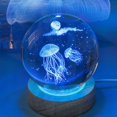 thumbnail image 4 of 3d Glowing Crystal Ball Night Light Ornament Creative Coloful Night Scene Lamp With Base For Home Decor Gift, 4 of 10