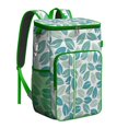thumbnail image 1 of Summer Floral Pattern Cooler Bag - 20L Soft Cooler with Long-Lasting Insulation, Great for Beach and Camping, 1 of 5