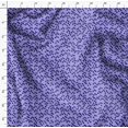 thumbnail image 4 of Soimoi Purple Velvet Fabric Deodar Cedar Tree Print Sewing Fabric Yard 58 Inch Wide, 4 of 5
