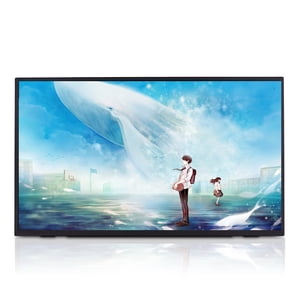 Riwcyla Moniteur portable 18.5 ''FHD 100Hz Moniteur d'ordinateur Monitor de jeux moniteur de bureau pour ordinateur portable MacBook Surface PC /PS5 Xbox avec support